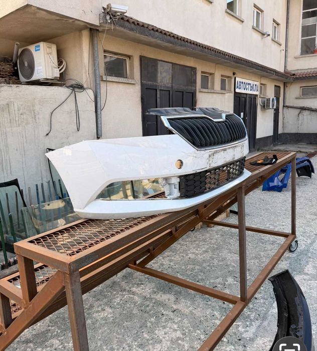 Skoda Fabia III Lift 18-21 Предна броня