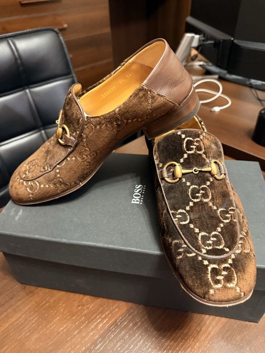 Туфли GUCCI замшевые, оригинал