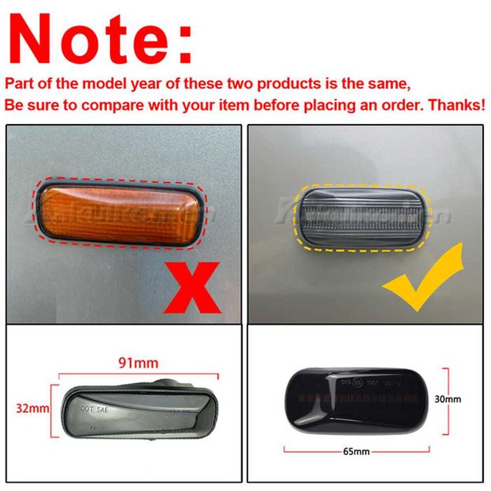 мигачи калници за Honda CR-V, HR-V, Civic, City, Fit, Jazz, Accord