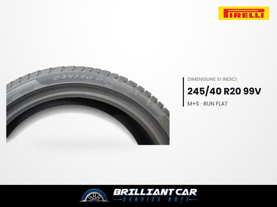 Anvelope iarna 245 40 20 Pirelli Winter Sottozero 3