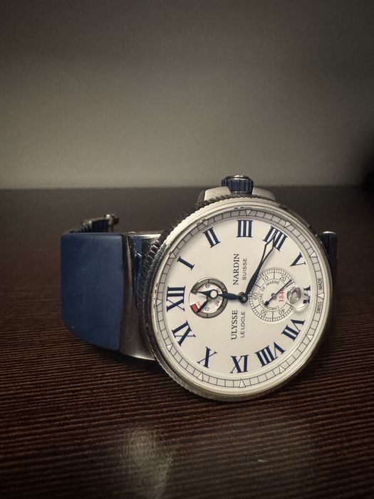 Ullyse Nardin оригинален часовник с кутия, но без документи
