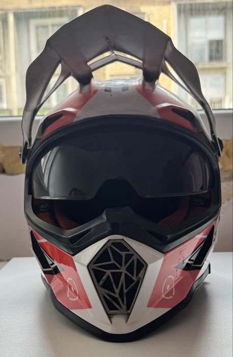 Cască motocross / enduro MTB LS2 Pioneer mărimea M – interior detașabil