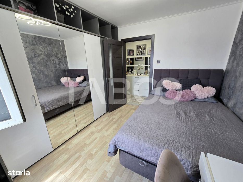 Apartament 3 camere mobilat 2 bai balcon pivnita Mihai Viteazul Sibiu