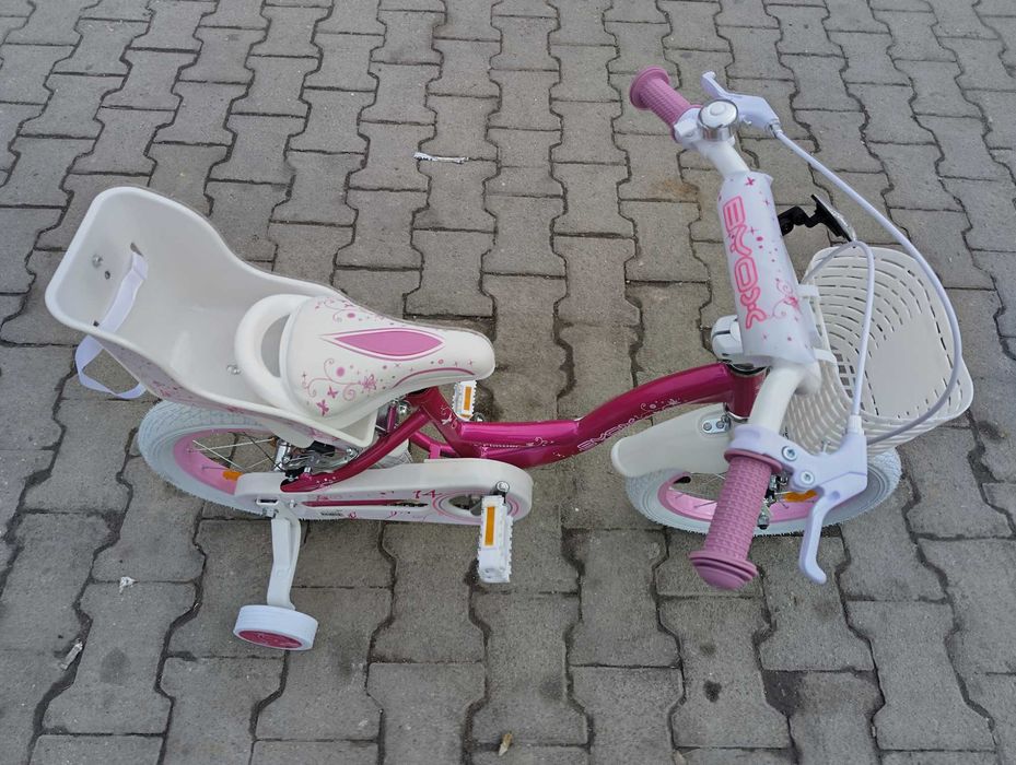 BYOX Велосипед 14" FLOWER розов