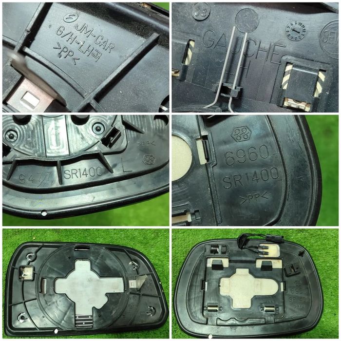 STICLA OGLINDA (4 BUC.) MITSUBISHI ASX / OUTLANDER / LANCER 2010-2021 / OPEL ASTRA G / ASTRA H / CORSA C1998-2009 / DACIA LOGAN 1 / SANDERO 1 / RENAUL
