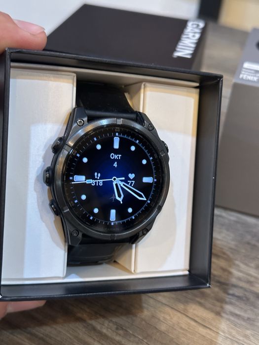 Garmin Fenix 8 47mm Saphire titanium
