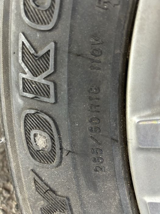 Запаска на Гелендваген R18