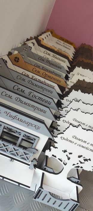 Закачалка за ключове кейхолдер ключодържател къщичка за ключове