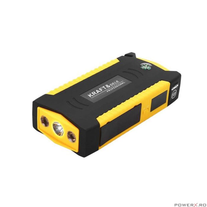 Starter auto multifunctional, lanterna, 16800mAh, curent pornire 300A,