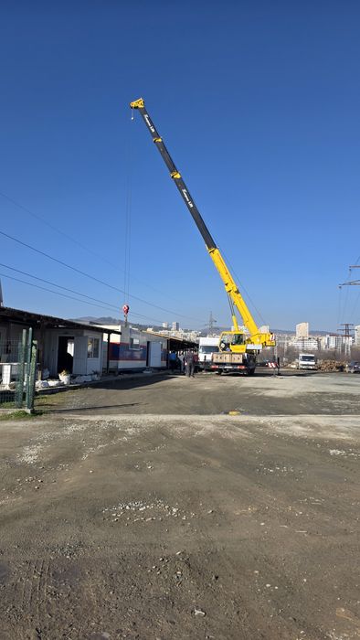 Вишка Камион с Кран и автокран под наем