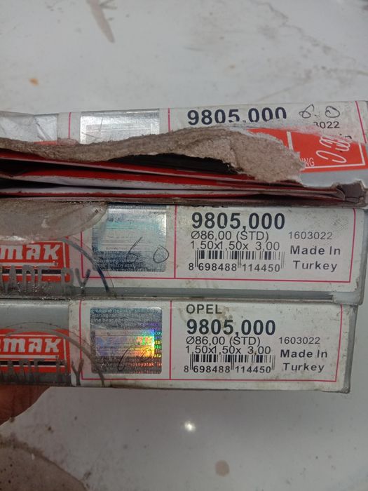 Продам кольца поршневые