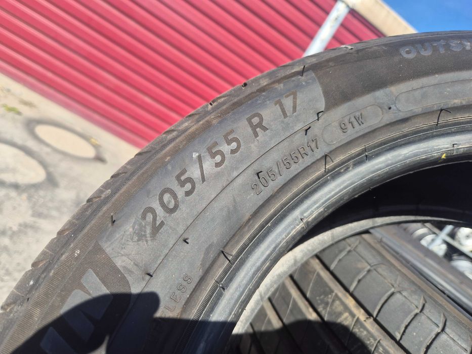 4 Anvelope de VARA - 205/55/17 91W - Michelin Primacy 4 MO - CA NOI - DOT 2024 !