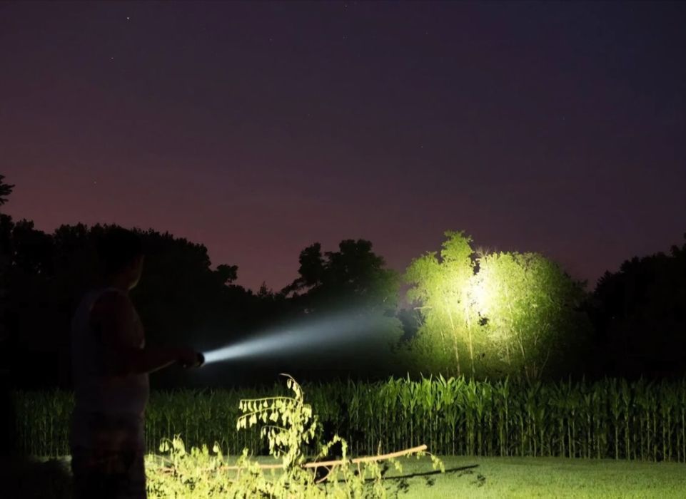 Мощный электрофонарь