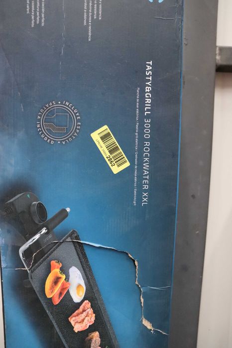 Ел. плоча Cecotec 3000 RockWater XXL каменна скара, 2400W, лек ДЕФЕКТ