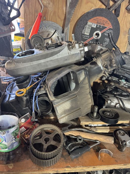 2jz ge двигатель акпп на разбор