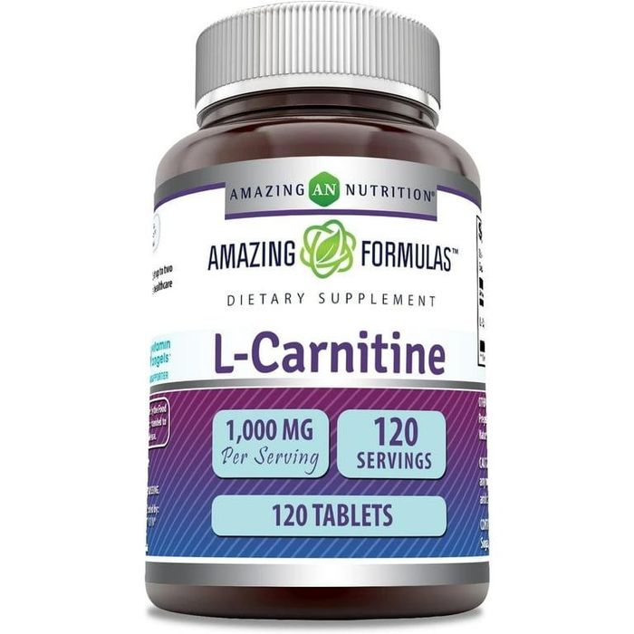L-Carnitine Amazing Formulas — 1000 мг, 120 таблеток