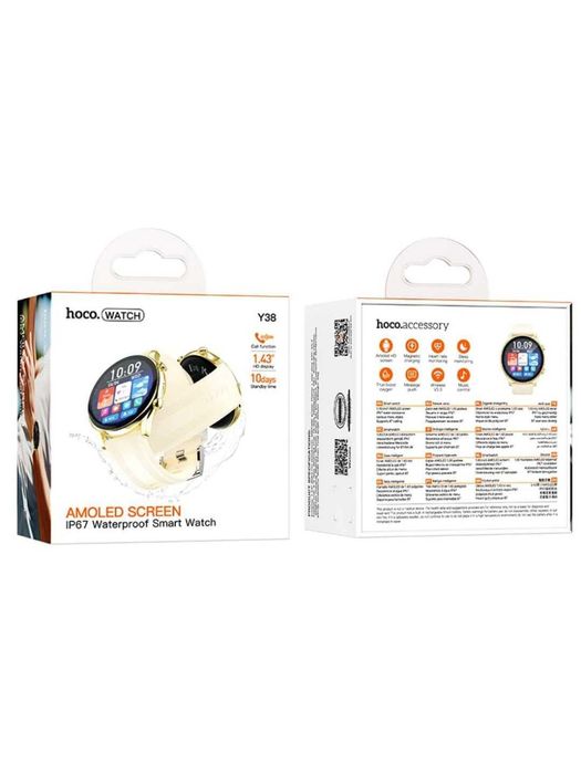 ДОСТАВКА! Смарт-часы Hoco Y38 - Женские круглые