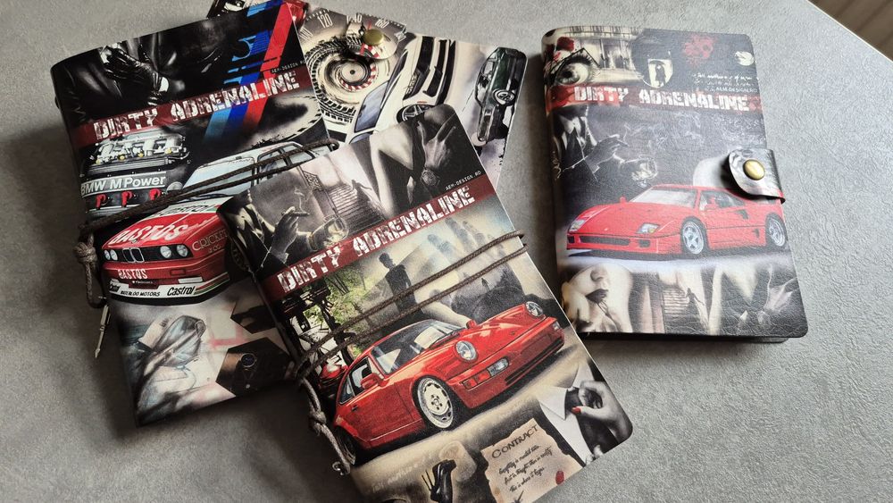 Set Cadou Agenda personalizata A6 Porsche 911