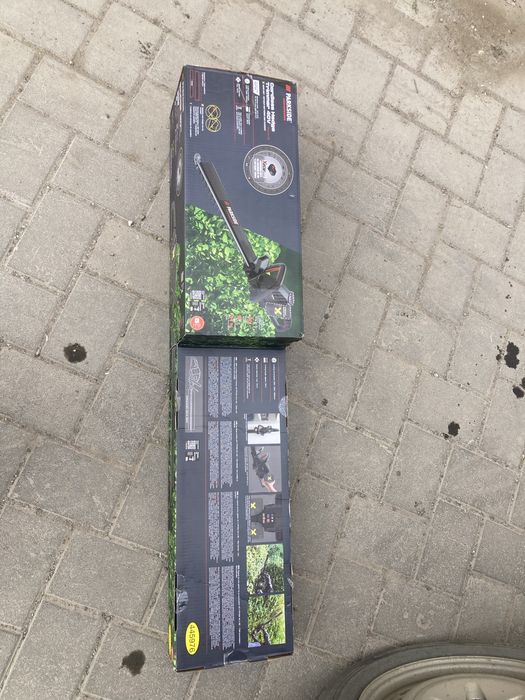 Foarfec-Trimmer Tuns Gard Viu Parkside  Performance Brusheless 20v doar Corp Nou