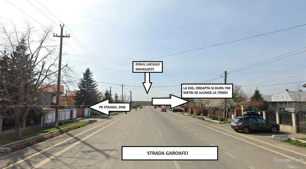 Proprietar – 2.100 mp/lot - Cornetu - Deschidere 17 ml