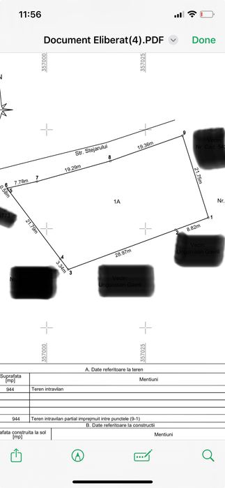 Teren Intravilan, Str. Stejarului - Drumul către Stâna