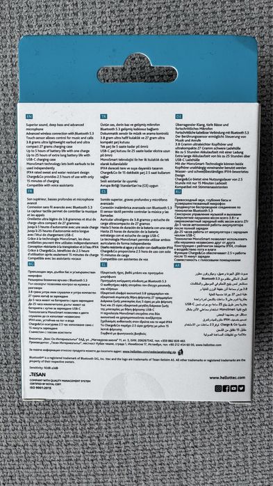 НОВО!!!безжични/bluetooth/ слушалки TTEC