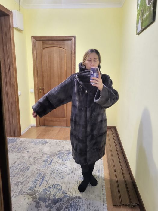 Шуба норковая стриженная