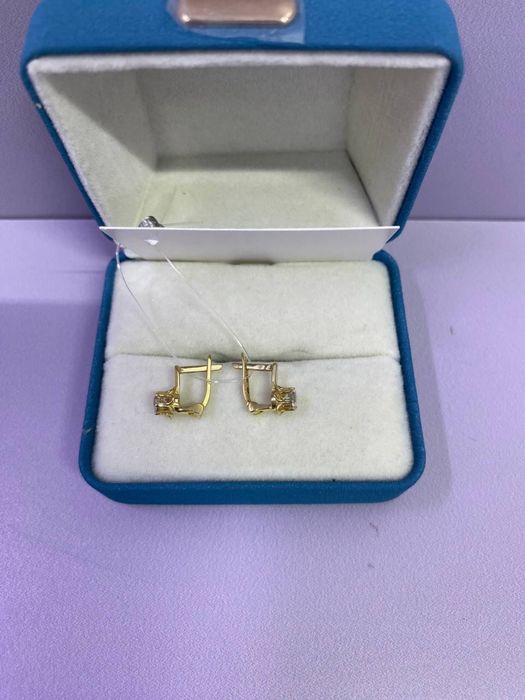 Золотые серьги #КО66355