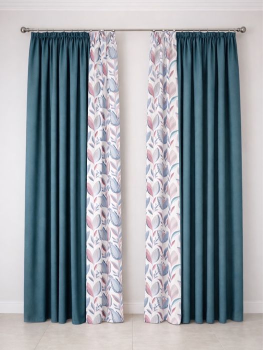 Готовый комплект штор