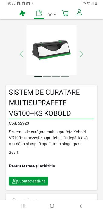 Aparat curățare geamuri