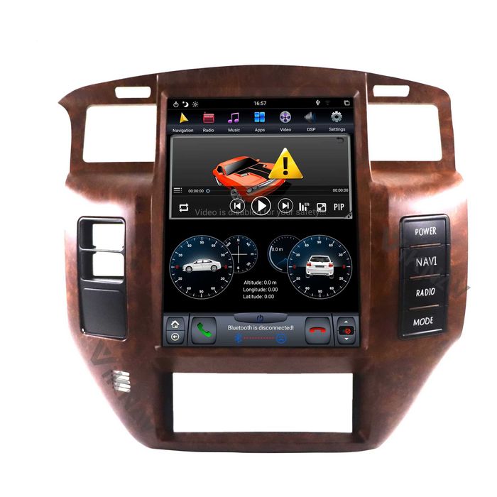 Navigatie Dedicata - Nissan Patrol Y61 GU4 (2004 - 2019)