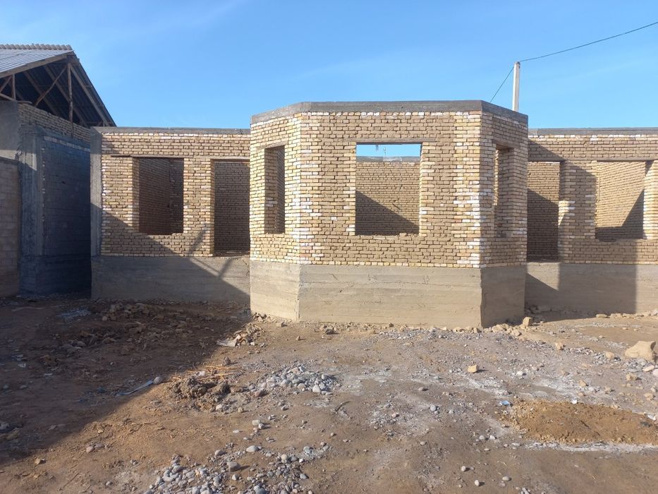 Ustalar hizmati g'ish uramiz uy ko'taramiz tom yopamiz