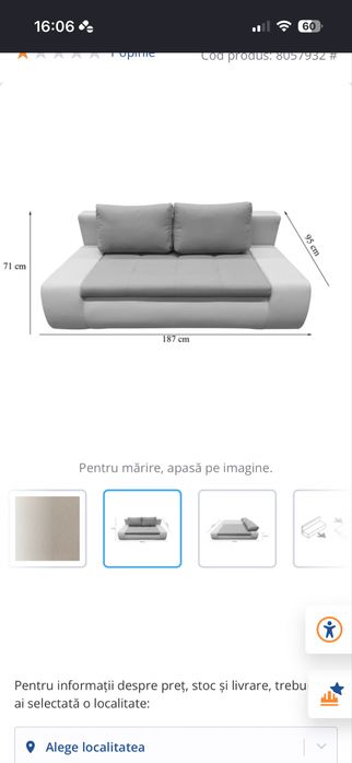 Canapea extensibilă