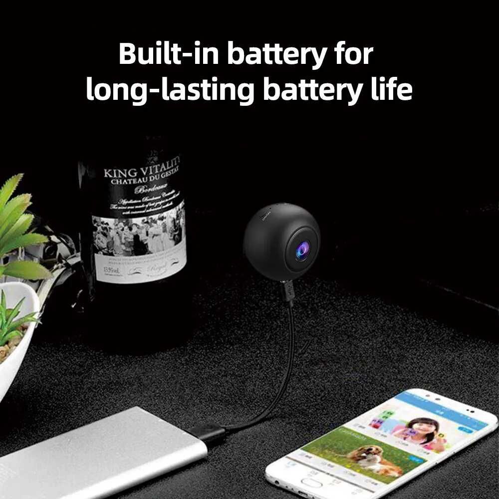 НОВ МОДЕЛ Мини IP Камера A10 шпионска камера.Бебефон Mini HD Camera гр ...