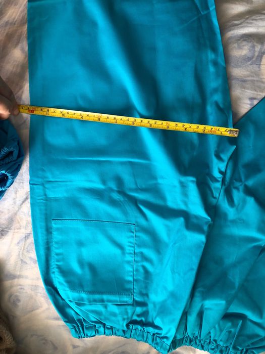 Pantalon personal medical,XL,52,Clio turcoaz, XL,  nou , ambalat