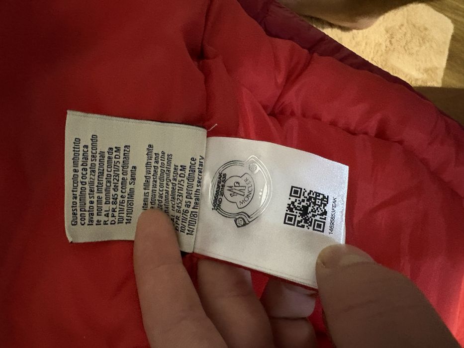 Vand vesta moncler  s fit m