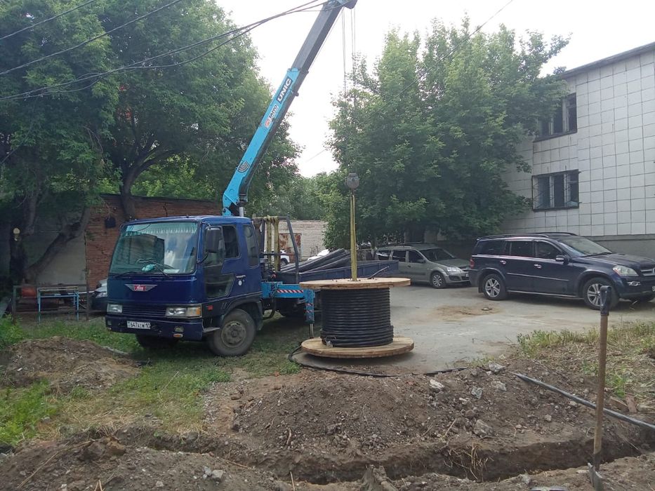Услуги манипулятора по городу и области