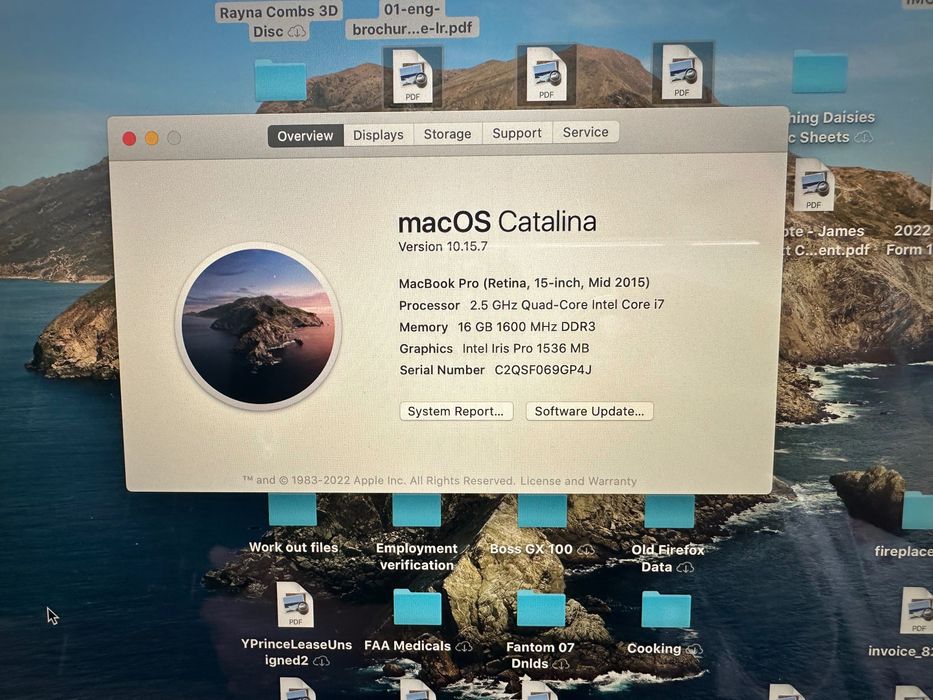 Отличен MACBOOK 15’’ 512GB