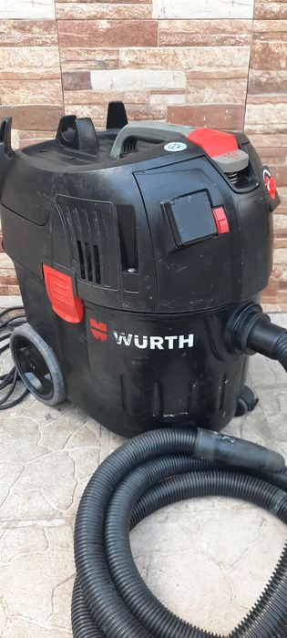 Прахосмукачка WURTH 35L Automatic със Тупалка Контакт Сухо Мокро Строителство