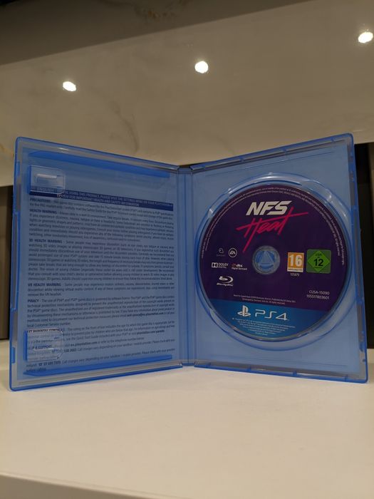Диск игры Need for speed heat для ps4