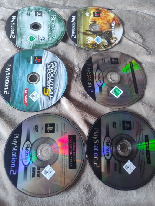 Оригинальные диски для PS2