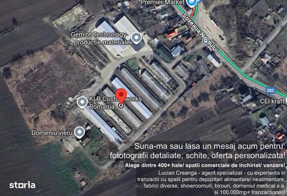 Hala 800mp, Horlesti