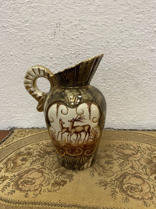 Стара белгийска кана от порцелан