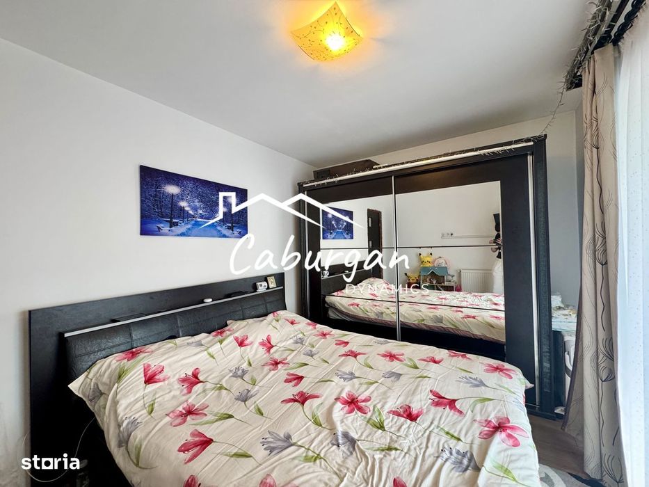 Apartament cu 2 camere, 41mp utili + balcon (4mp), etaj 2/3, parcare — fotografia 3