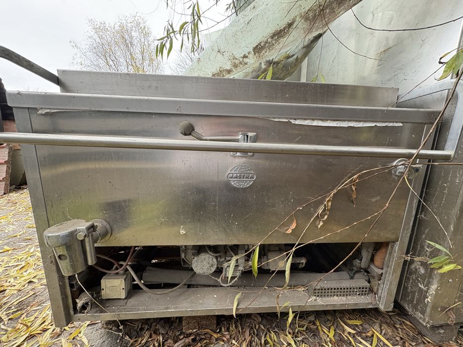 Bazin profesional de fierbere BASTRAMAT – inox, industrial