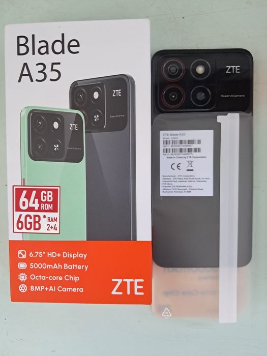 Telefon mobil nou ZTE Blade A35