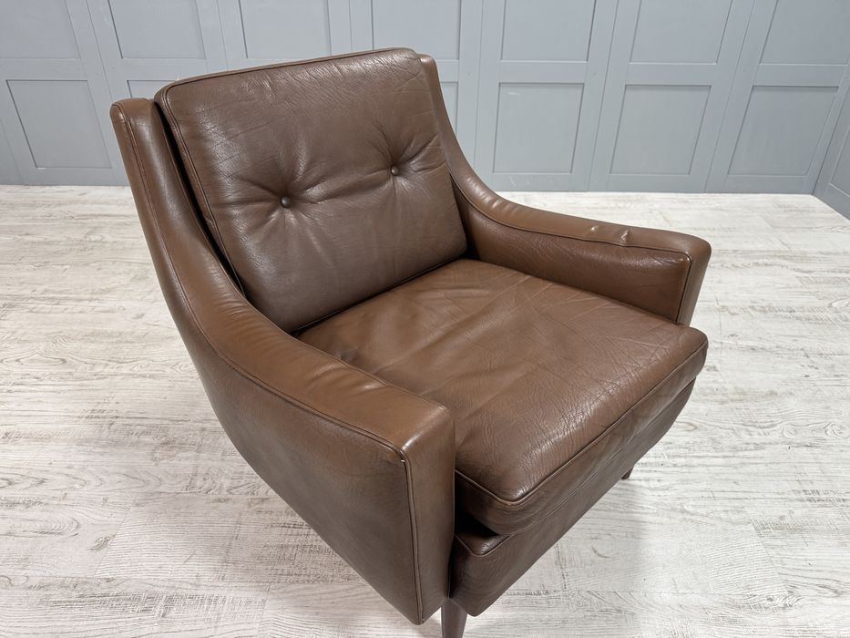 Кожено датско кресло от Georg Thams от 70-те Д1122