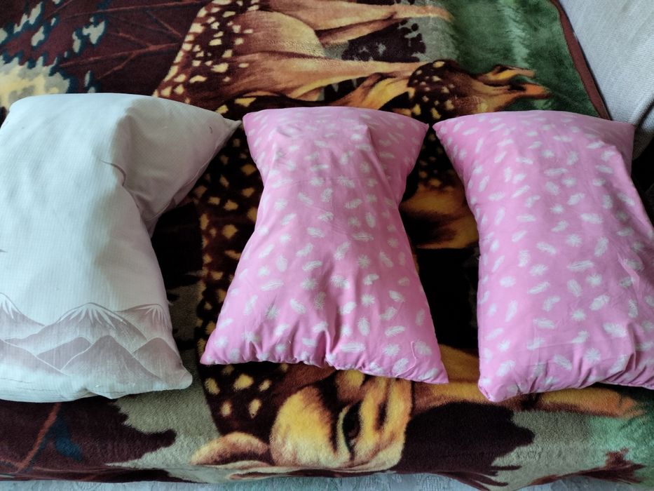 Пуховые подушки.
