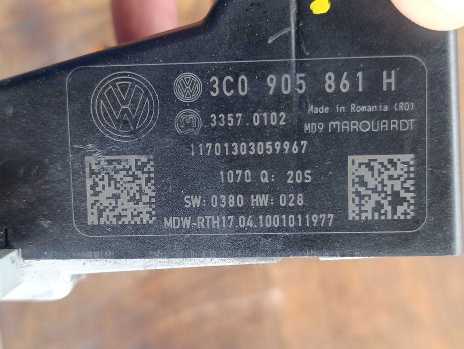 Mодул заключване волан Пасат 6, 7, / PAssat 3C0905861H