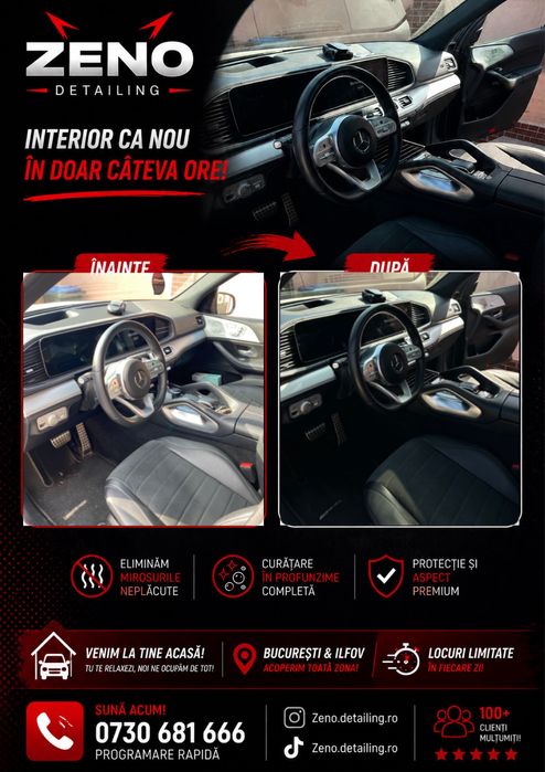 Detailing Profesional la domiciliu